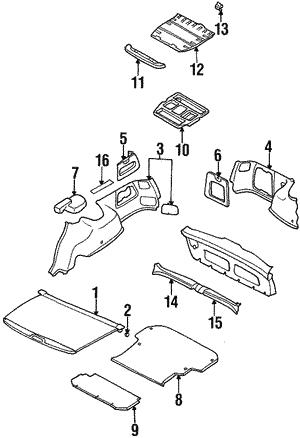 65580AA010MU Subaru Клипса
