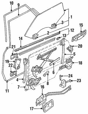 60122GA140 Subaru Кліпса