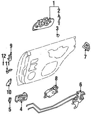 63318AC000 Subaru Кронштейн осушителя