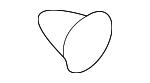 Крепление обшивки дверей Subaru 909100027