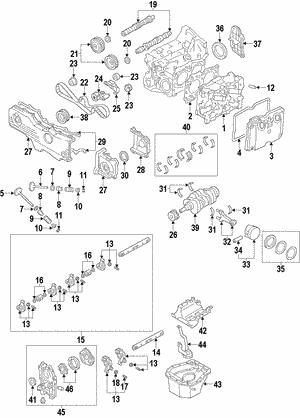 12013AB270 Subaru Поршень