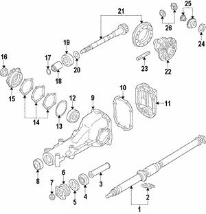 Subaru 27111AE122 Карданный вал 27111AE122: Отличная цена - Купить в Украине на EXIST.UA! 27111AE122 Subaru Карданный вал