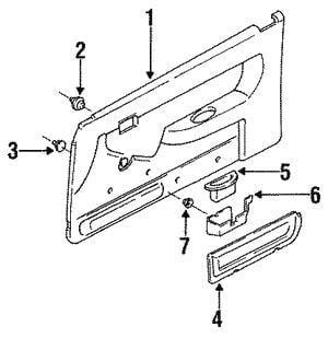 791017900 Subaru Клипса