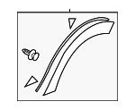 Subaru 91112FJ121 Панель кузова, пластик 91112FJ121: Отличная цена - Купить в Украине на EXIST.UA! 91112FJ121 Subaru Панель кузова, пластик