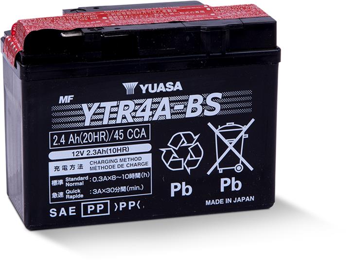 Yuasa YTR4A-BS Акумулятор YTR4ABS: Купити в Україні - Добра ціна на EXIST.UA!