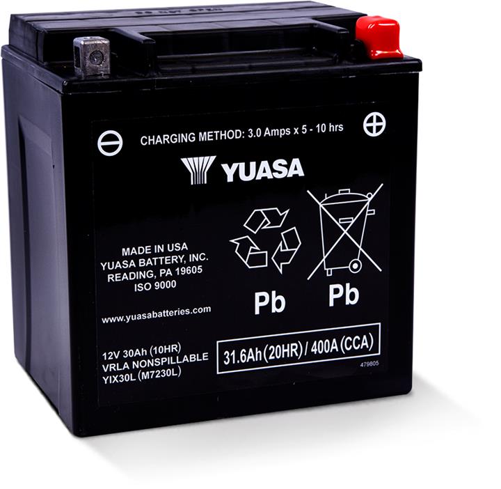 Yuasa YIX30L Акумулятор YIX30L: Приваблива ціна - Купити в Україні на EXIST.UA!