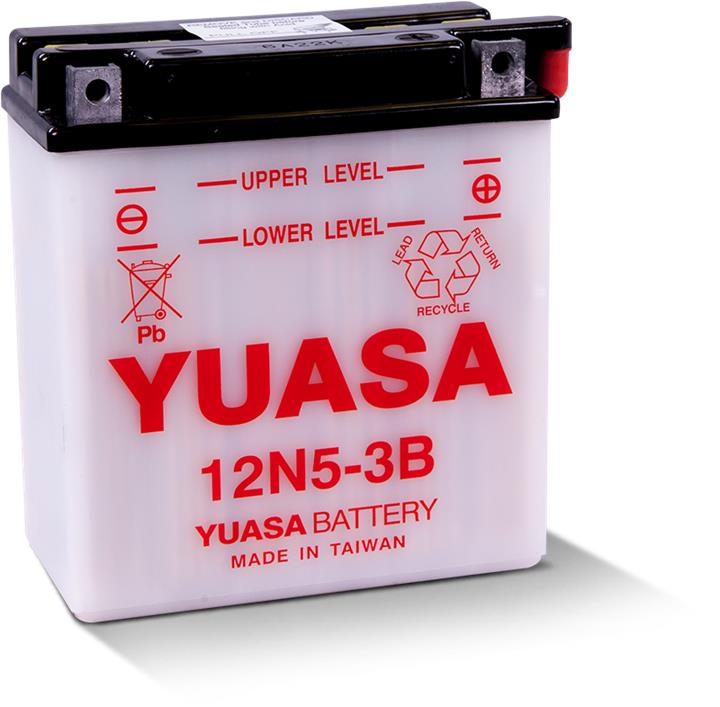 Yuasa 12N5-3B Акумулятор Yuasa 12В 5Ач 40А(EN) R+ 12N53B: Приваблива ціна - Купити в Україні на EXIST.UA!