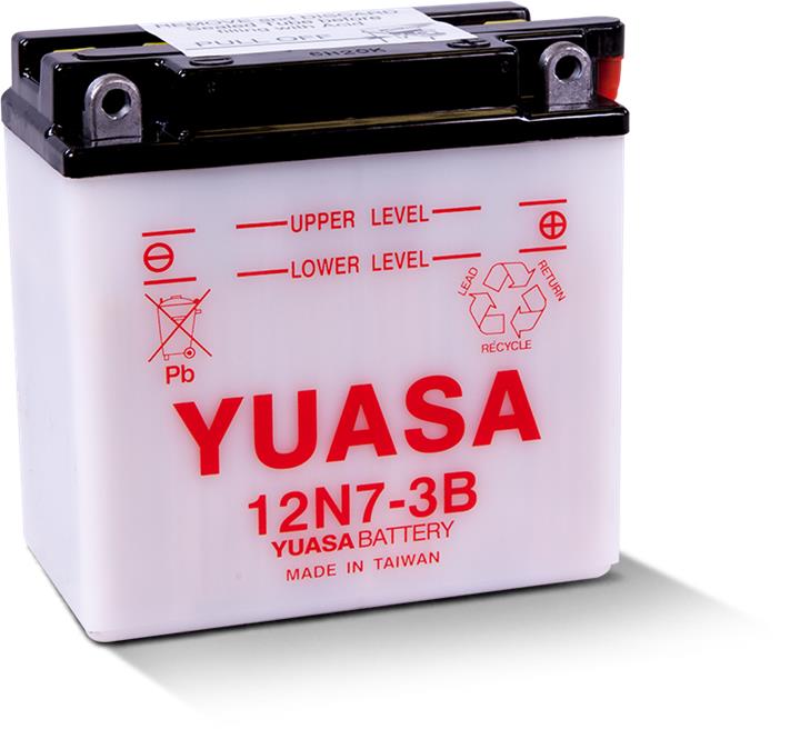 Yuasa 12N7-3B Акумулятор Yuasa 12В 7Ач 75А(EN) R+ 12N73B: Приваблива ціна - Купити в Україні на EXIST.UA!
