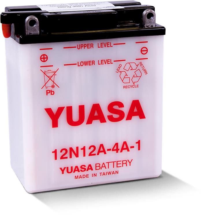 Yuasa 12N12A-4A-1 Акумулятор Yuasa 12В 12Ач 115А(EN) L+ 12N12A4A1: Купити в Україні - Добра ціна на EXIST.UA!