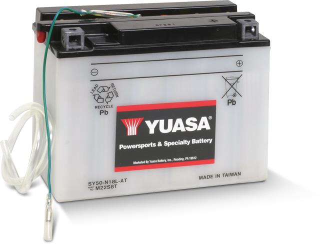 Yuasa SY50-N18L-AT Батарея акумуляторна SY50N18LAT: Приваблива ціна - Купити в Україні на EXIST.UA!