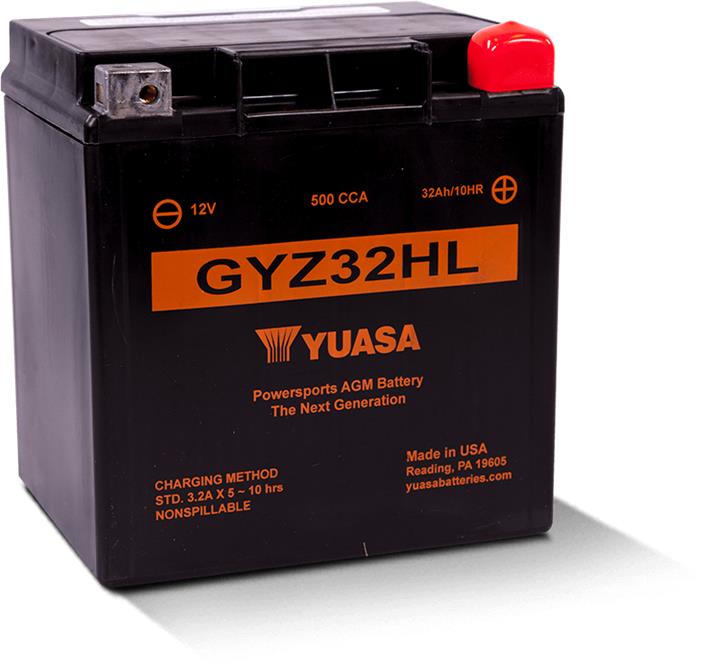 Yuasa GYZ32HL Акумулятор Yuasa AGM 12В 32Ач 500A R+ GYZ32HL: Купити в Україні - Добра ціна на EXIST.UA!