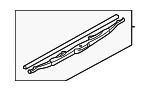 86542AC150 Subaru Щетка стеклоочистителя
