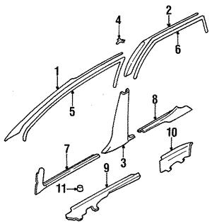 94019AC020 Subaru Кліпса