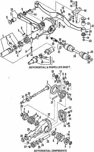 800208510 Subaru Болт