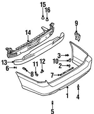34116TA080 Subaru Кліпса