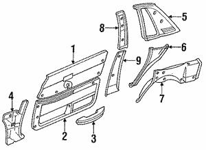 762511400 Subaru Підлокітник
