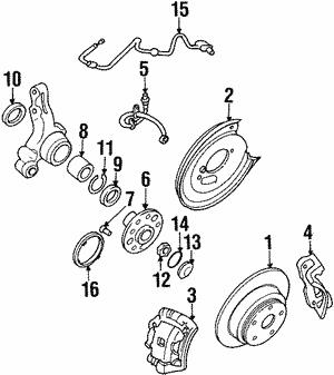 26740PA020 Subaru Датчик частоты вращения