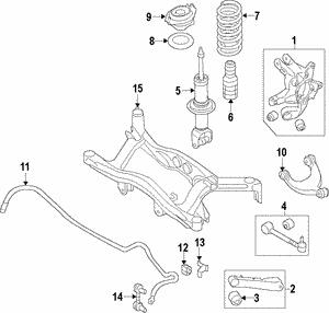 Рычаг подвески Subaru 20250FG021