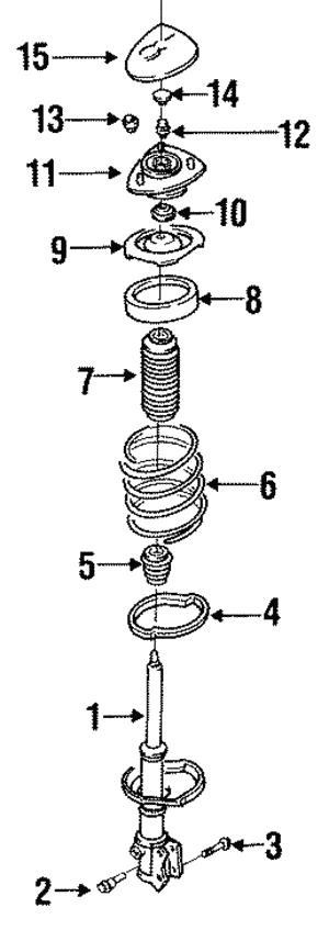 Болт Subaru 20540PA010