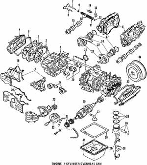 11044AA114 Subaru Прокладка ГБЦ