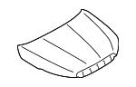 Капот Subaru 57229SG0009P
