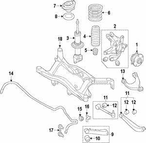 Купити Subaru 28473FL040 – суперціна на EXIST.UA!