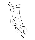 51445FL0309P Subaru Кронштейн кузовний