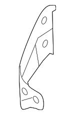 57150SG0019P Subaru Кронштейн бампера