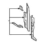 Панель передняя правая Subaru 53029SJ0509P