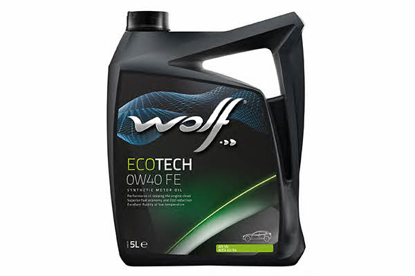 Wolf 8320903 Моторна олива Wolf EcoTech FE 0W-40, 5л 8320903: Купити в Україні - Добра ціна на EXIST.UA!