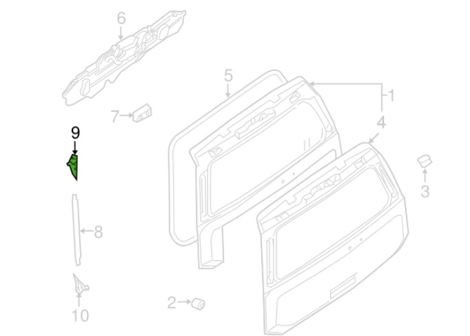 90458ZW00A Nissan Кронштейн осушителя
