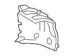 51717193507 BMW Кожух колесной ниши, задняя часть, л пд