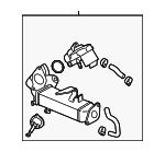 Радиатор охлаждения отработанных газов BMW 11 71 8 517 724