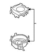 64119244083 BMW Диффузор радиатора