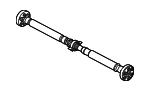 BMW 26 10 7 629 415 Карданный вал акпп 26107629415: Отличная цена - Купить в Украине на EXIST.UA! 26107629415 BMW Карданный вал акпп