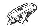 51456976417 BMW Облицовка панели приборов