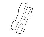 11421702697 BMW Кронштейн осушителя