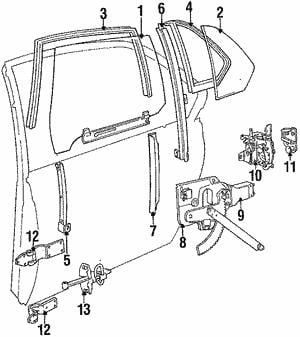 41521884074 BMW Ограничитель двери