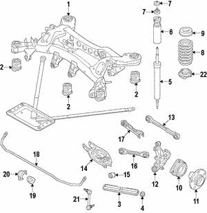 Пружини амортизатора BMW X1 (БМВ Х1): 33536790118 BMW Пружина підвіски задня