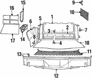 51488126849 BMW Клипса