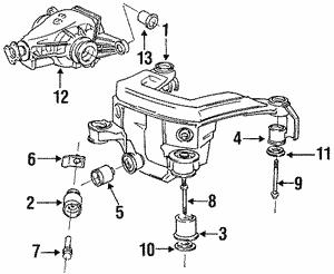 Болт BMW 33 32 6 760 389