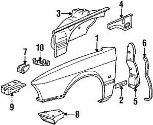 Купить BMW 41 35 1 961 672 по низкой цене в Украине!
