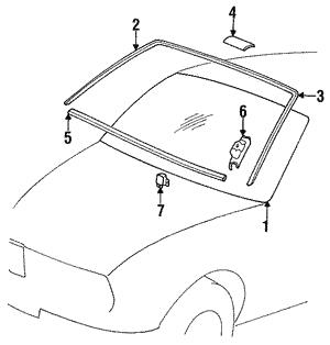 Клипсы BMW 51 31 1 948 155