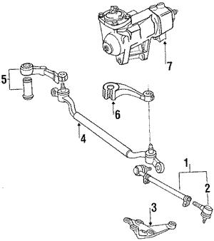 32131136825 BMW Рулевой механизм