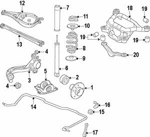 33536785084 BMW Пружина подвески задняя