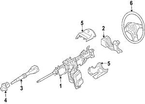 32306780728 BMW Колонка рулевого управления