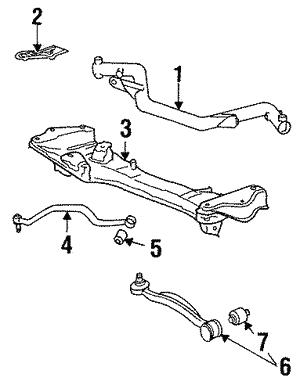 BMW 31 12 1 133 682 Поперечка рами 31121133682: Приваблива ціна - Купити в Україні на EXIST.UA! 31121133682 BMW Поперечка рами
