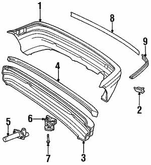 51128146075 BMW Кронштейн осушителя
