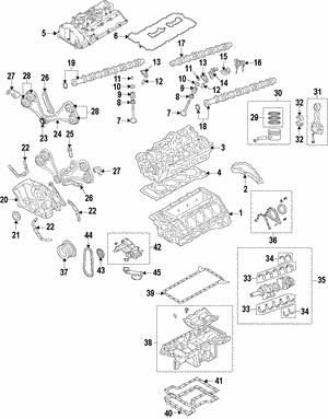 BMW 11 12 8 636 546 К-т перекладин 1-4 11128636546: Отличная цена - Купить в Украине на EXIST.UA! 11128636546 BMW К-т перекладин 1-4