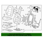 84139980 General Motors Ручка багажника
